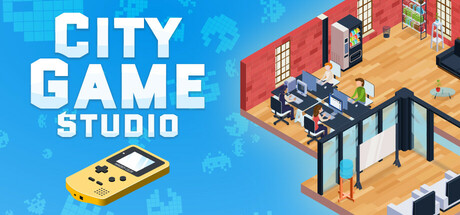 Steam header art for City Game Studio: Your Game Dev Adventure Begins