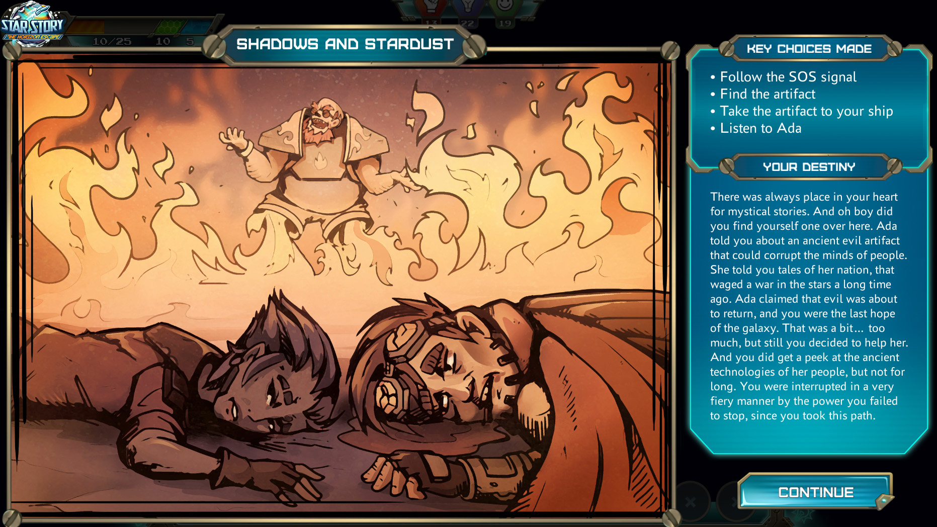 Star Story: The Horizon Escape Demo #7