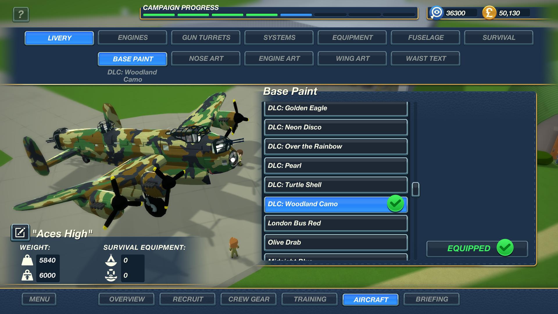 Bomber Crew Skin Pack screenshot screenshot 4