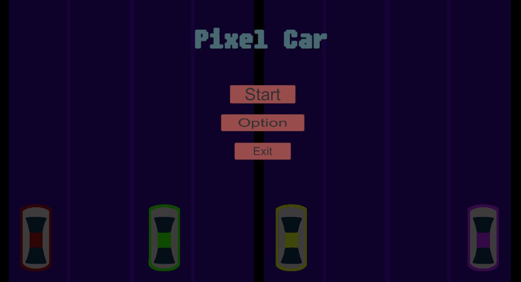 Pixel Car screenshot 1