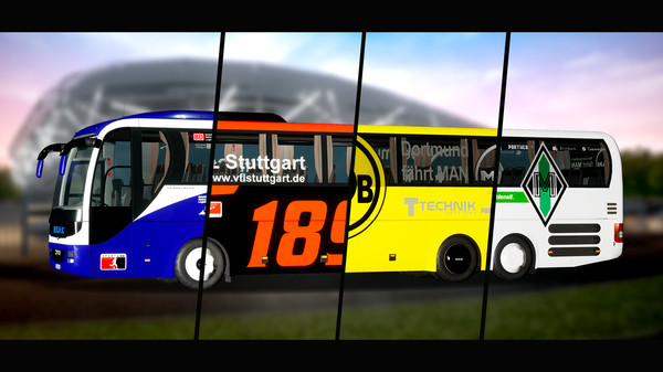 скриншот Fernbus Simulator - Fußball Mannschaftsbus 0