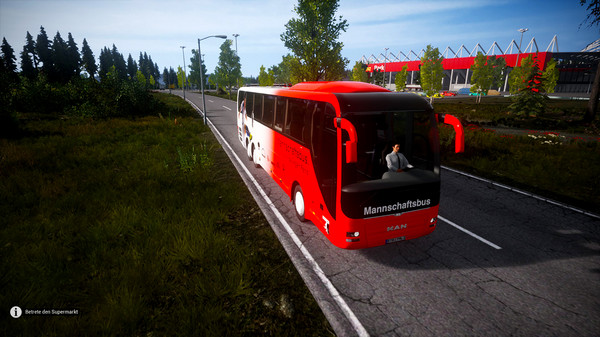 скриншот Fernbus Simulator - Fußball Mannschaftsbus 2