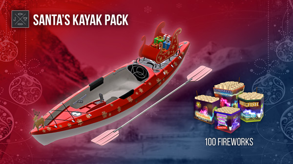 скриншот Fishing Planet: Santa's Kayak Pack 0