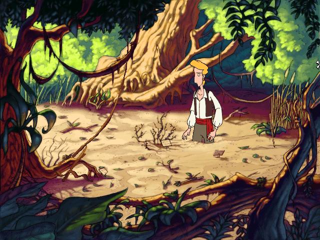The Curse of Monkey Island screenshot 1