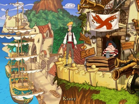 The Curse of Monkey Island скриншот