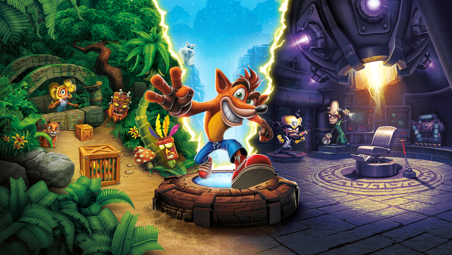 Crash Bandicoot N. Sane Trilogy - Imagem de Fundo do Jogo