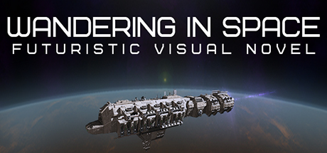 Wandering in space banner