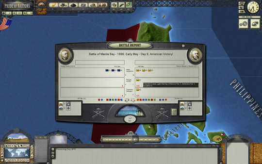 скриншот Pride of Nations: Spanish American War 0