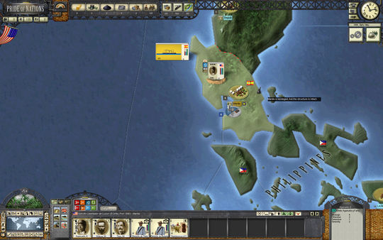 скриншот Pride of Nations: Spanish American War 3