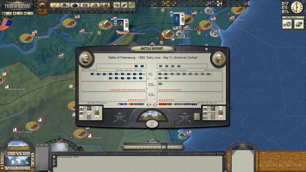 скриншот Pride of Nations: American Civil War 1