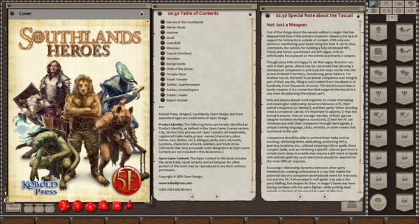 Fantasy Grounds - Southlands Heroes (5E)