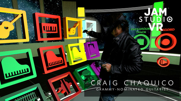 скриншот Jam Studio VR - Fingerprints in the Sky - Craig Chaquico Bundle 3