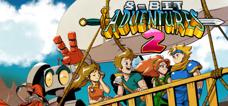 Steam header art for 8-Bit Adventures 2