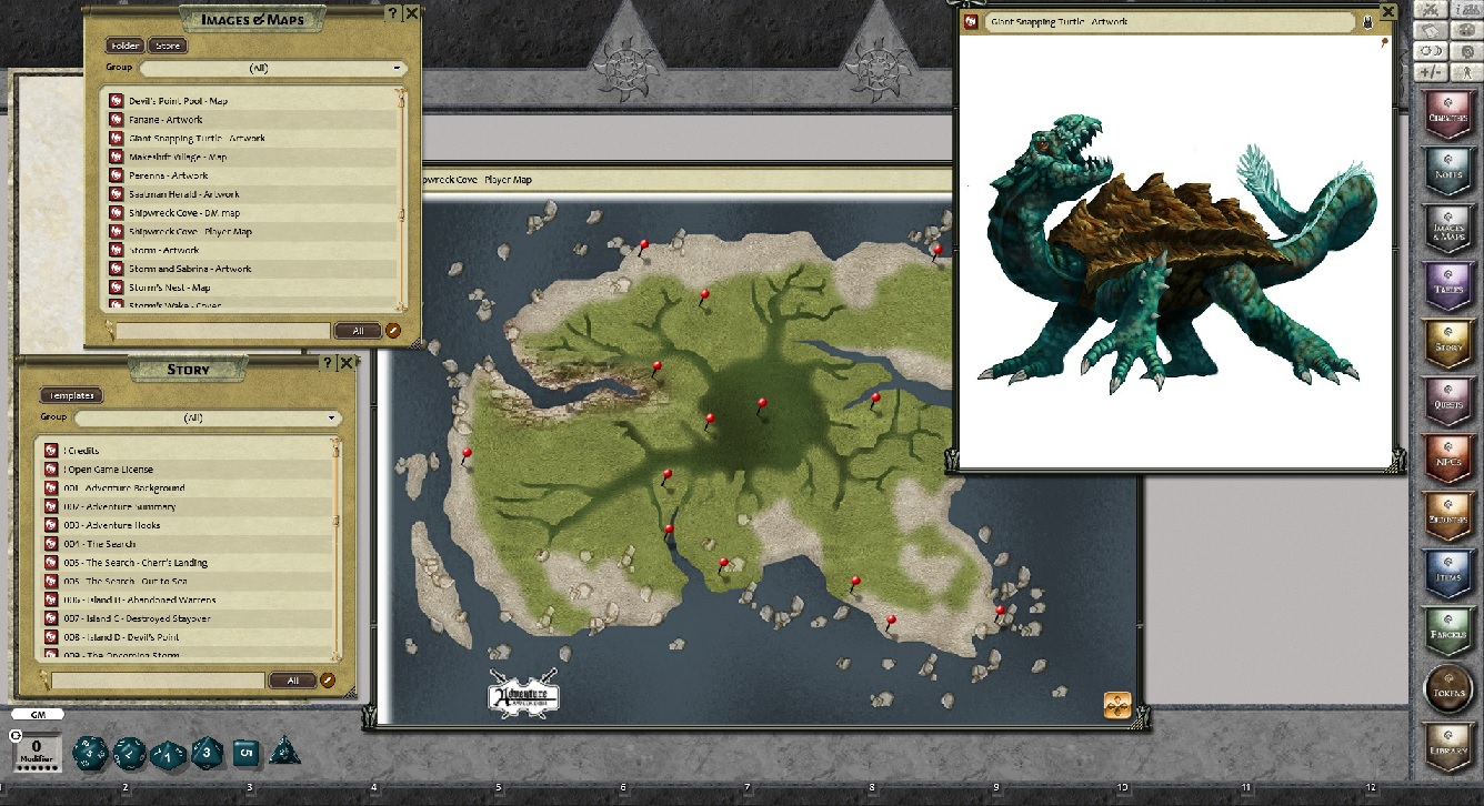 Fantasy Grounds - A18: Storm's Wake (PFRPG) Featured Screenshot #1