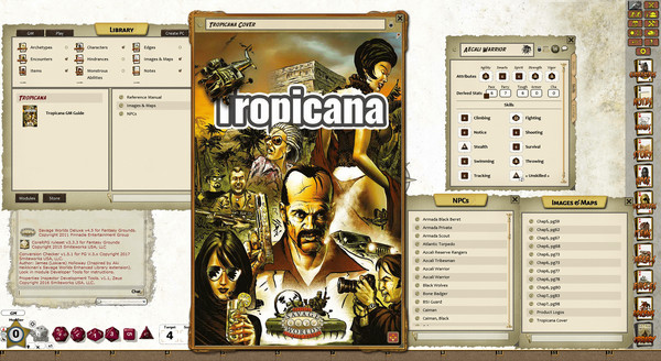 скриншот Fantasy Grounds - Tropicana Campaign Setting (Savage Worlds) 5