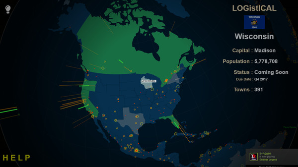 LOGistICAL: USA - Wisconsin for steam LOGistICAL: USA - Wisconsin for steam