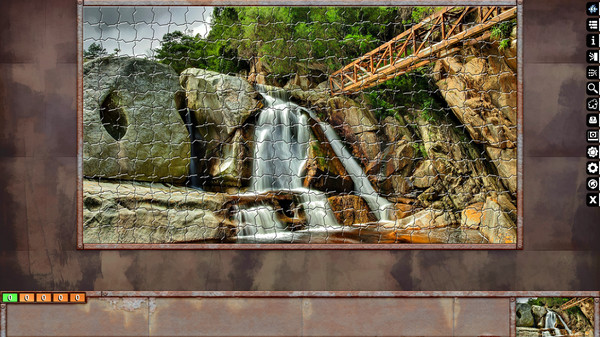 Pixel Puzzles Ultimate - Puzzle Pack: Waterfalls