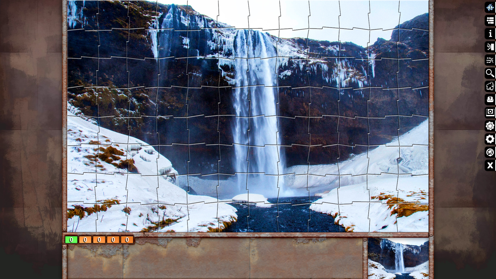 Jigsaw Puzzle Pack - Pixel Puzzles Ultimate: Waterfalls #7