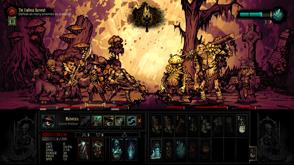 скриншот Darkest Dungeon: The Color Of Madness 4
