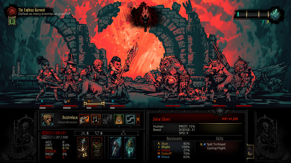 скриншот Darkest Dungeon: The Color Of Madness 5