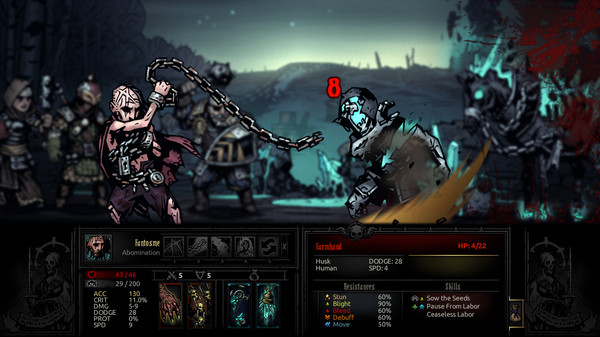 скриншот Darkest Dungeon: The Color Of Madness 2