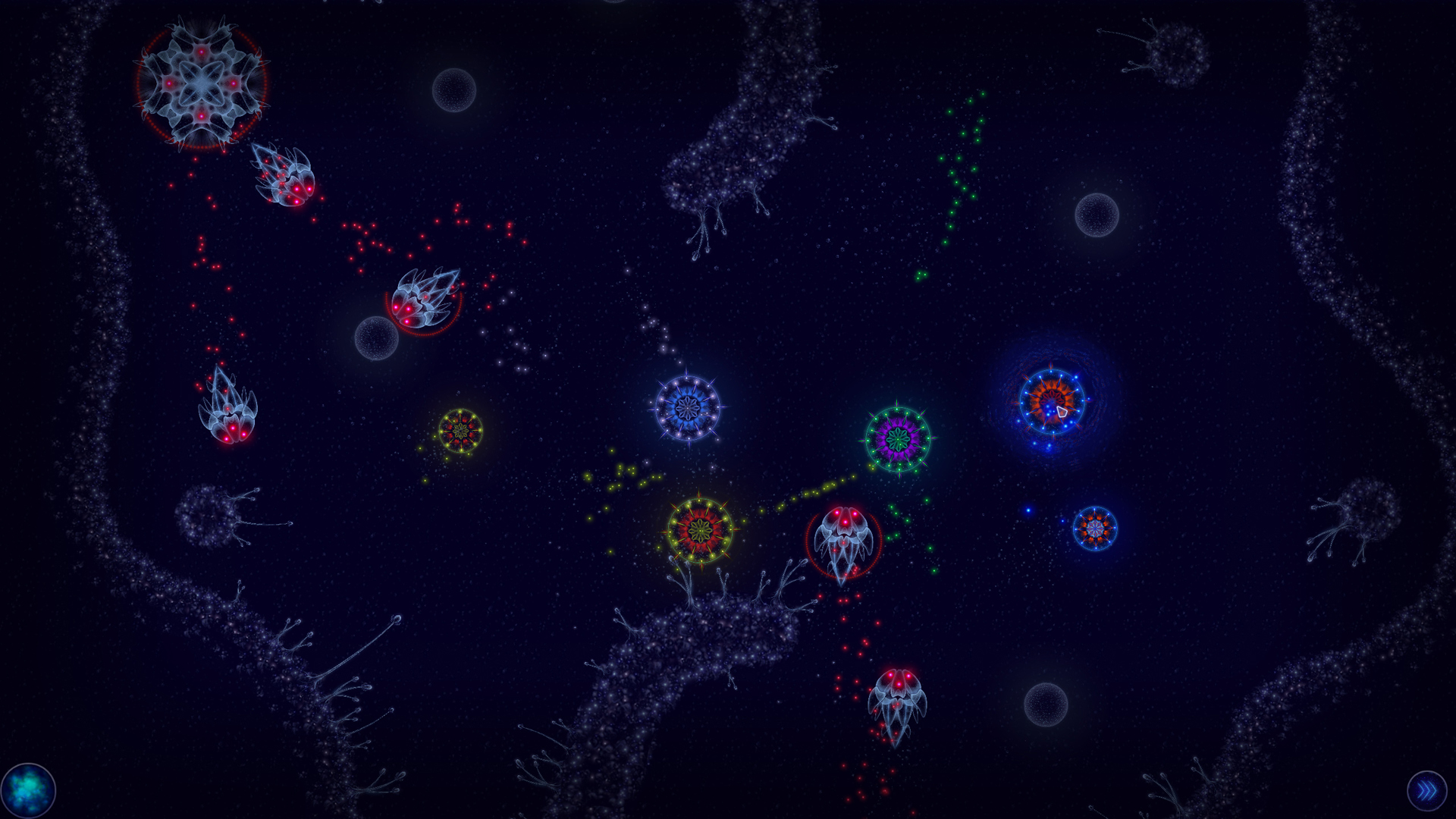 Microcosmum: survival of cells - Campaign "Aliens" screenshot screenshot 3
