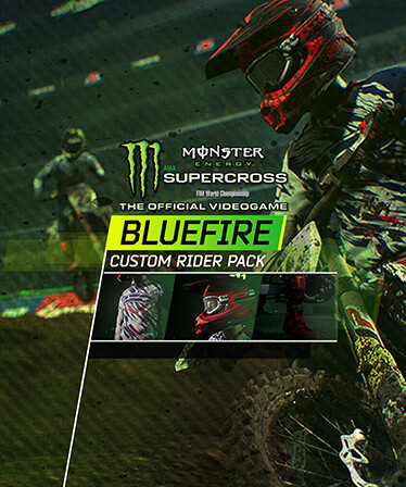 Monster Energy Supercross - Bluefire Custom Rider Pack