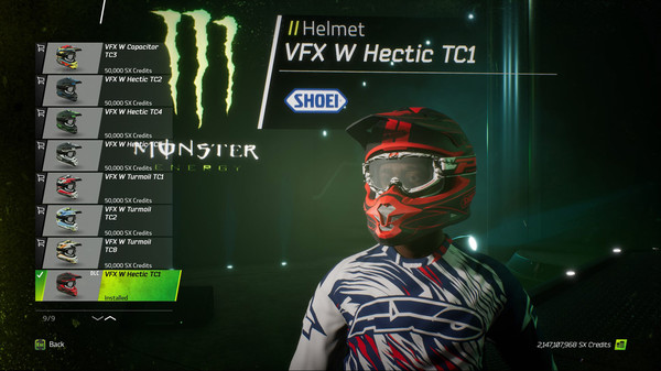 скриншот Monster Energy Supercross - Bluefire Custom Rider Pack 0