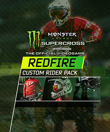 Monster Energy Supercross - Redfire Custom Rider Pack