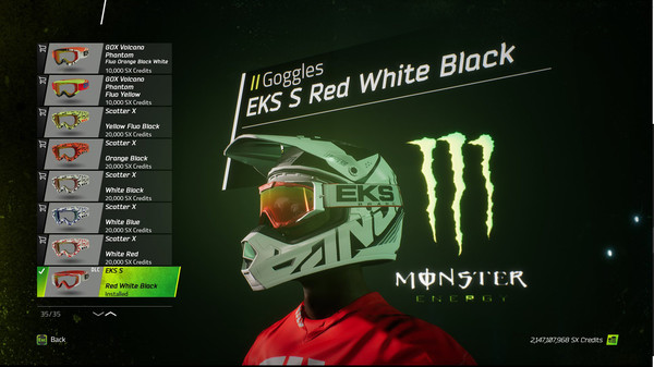 скриншот Monster Energy Supercross - Redfire Custom Rider Pack 1