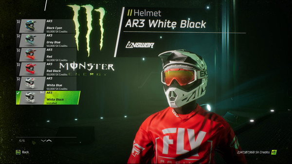 скриншот Monster Energy Supercross - Redfire Custom Rider Pack 0