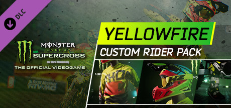 Monster Energy Supercross - Yellowfire Custom Rider Pack