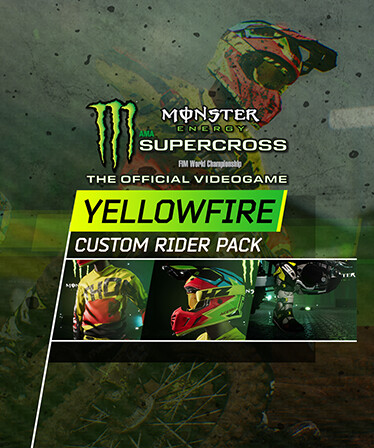 Monster Energy Supercross - Yellowfire Custom Rider Pack