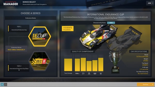 Скриншот №3 к Motorsport Manager - Endurance Series