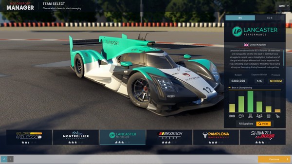 Скриншот №4 к Motorsport Manager - Endurance Series