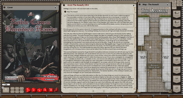 Fantasy Grounds - Noble Cause, Bloodied Hands (5E)