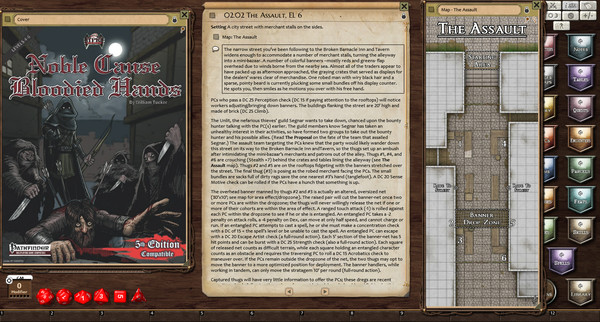 скриншот Fantasy Grounds - Noble Cause, Bloodied Hands (PFRPG) 3