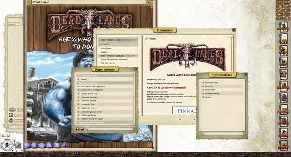 скриншот Fantasy Grounds - Deadlands Reloaded: Guess Who's Coming to Donner? (Savage Worlds) 1