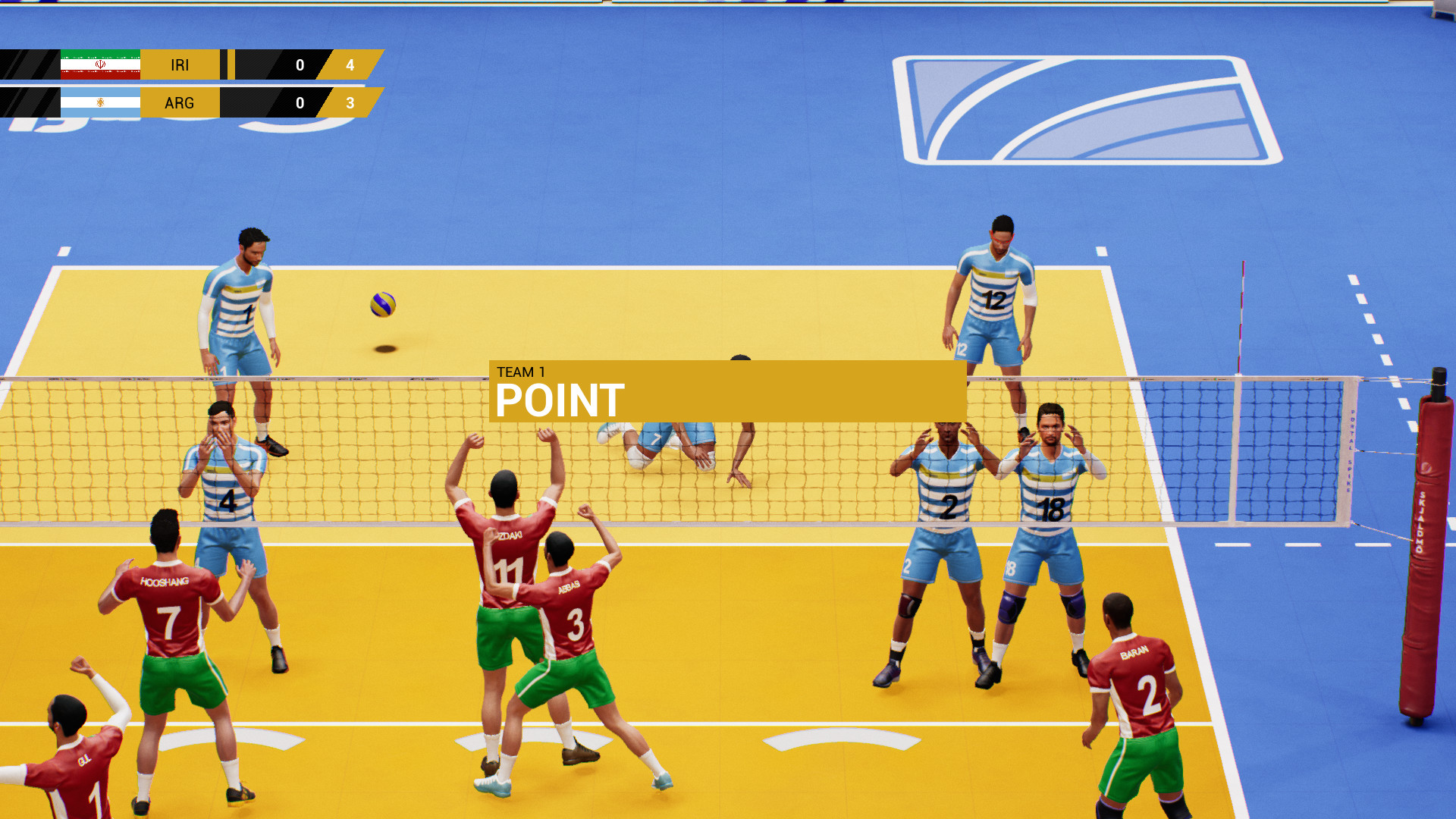 spike volleyball ps4