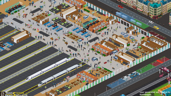 Train Station Simulator
