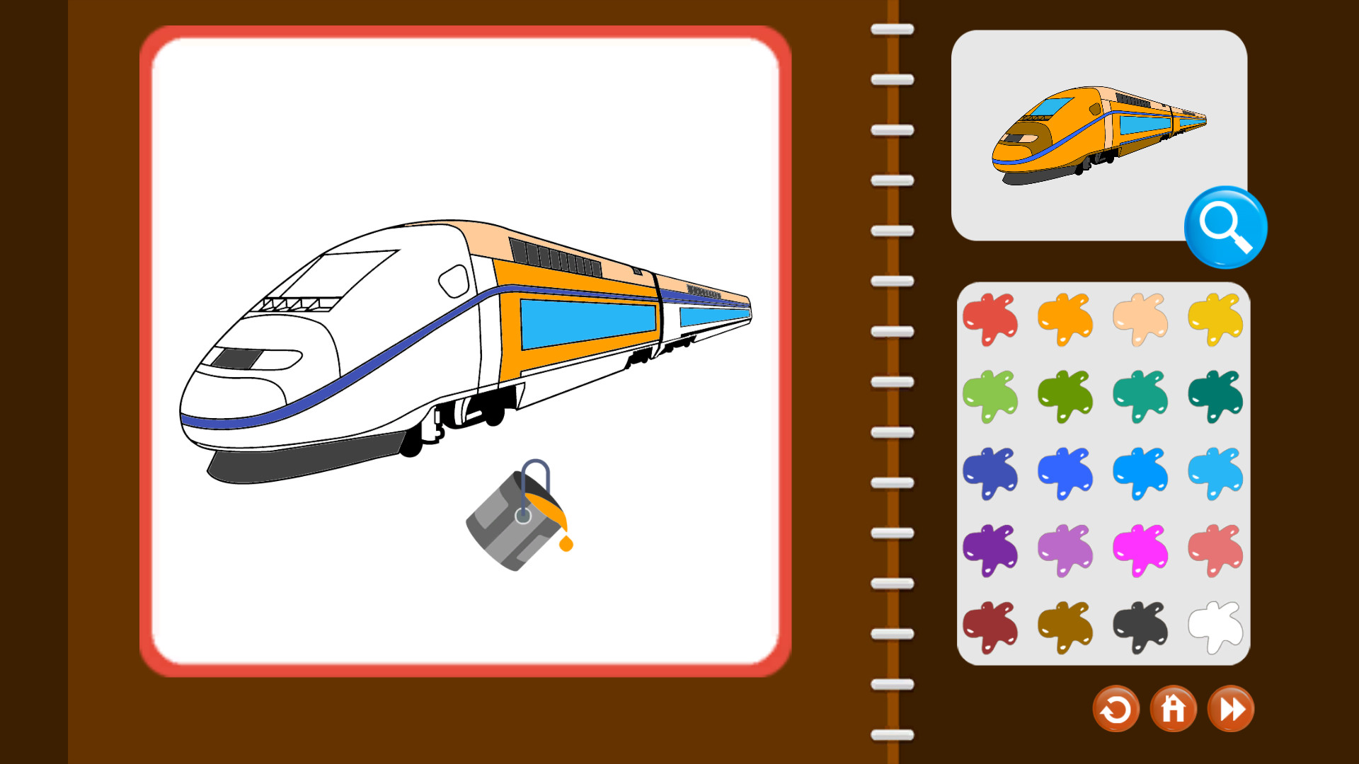 My Coloring Book: Transport screenshot screenshot 3