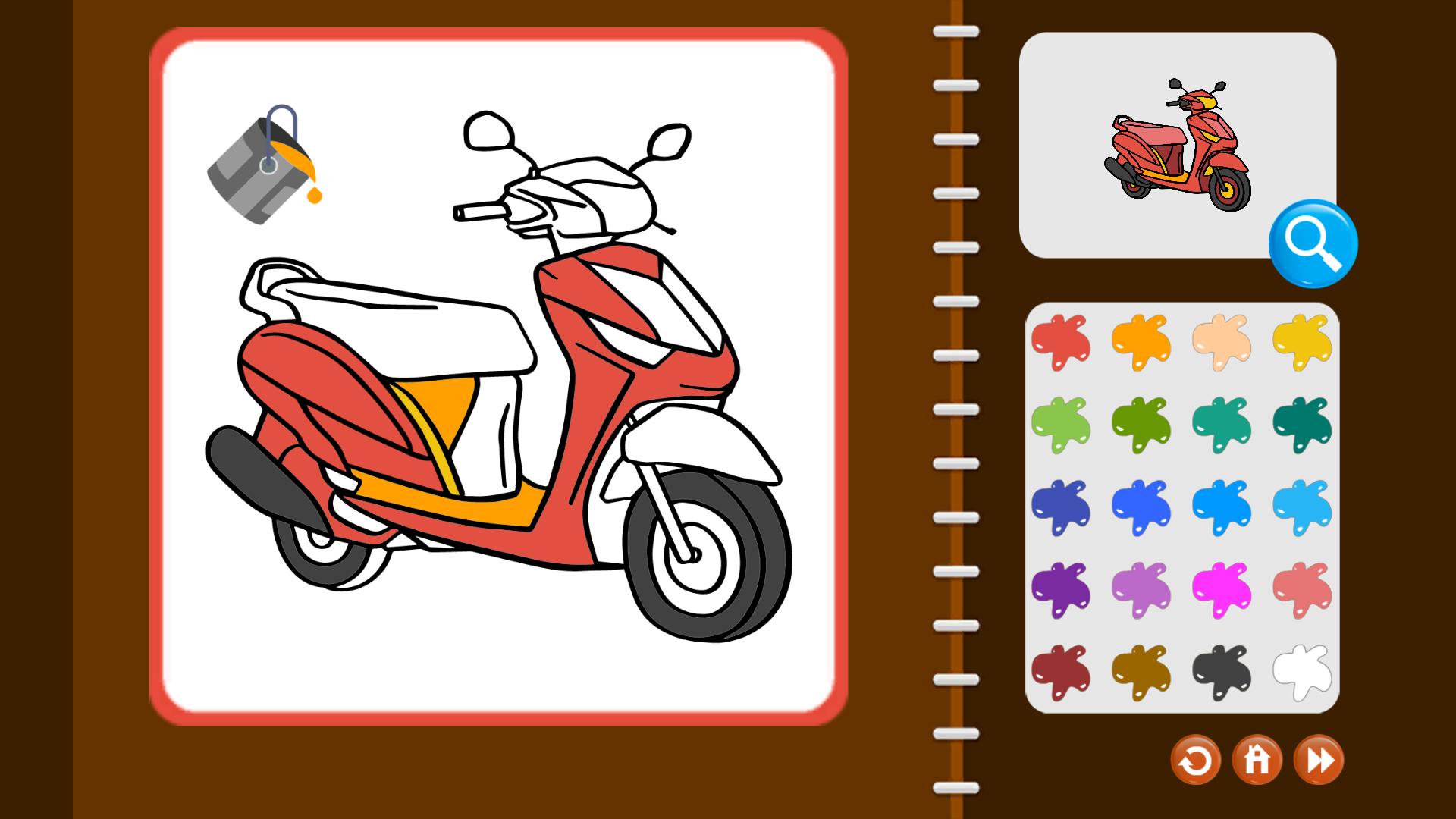 My Coloring Book: Transport screenshot screenshot 2