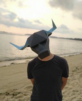 TAURONOS - Minotaur Paper Mask Pattern
