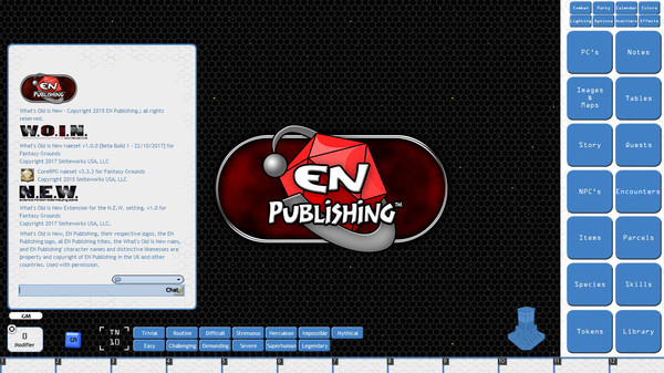 скриншот Fantasy Grounds - N.E.W. (WOiN) 0