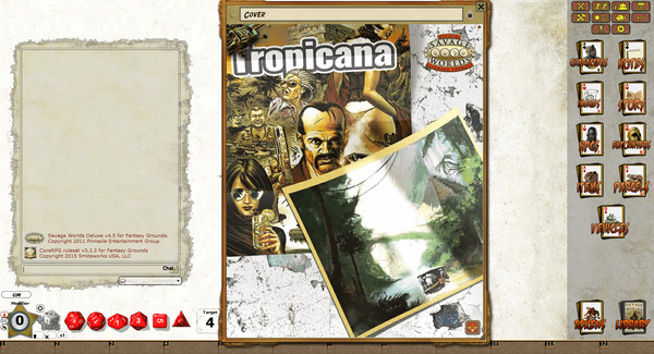 Fantasy Grounds - Tropicana: Researchers of the Lost City (Savage Worlds)