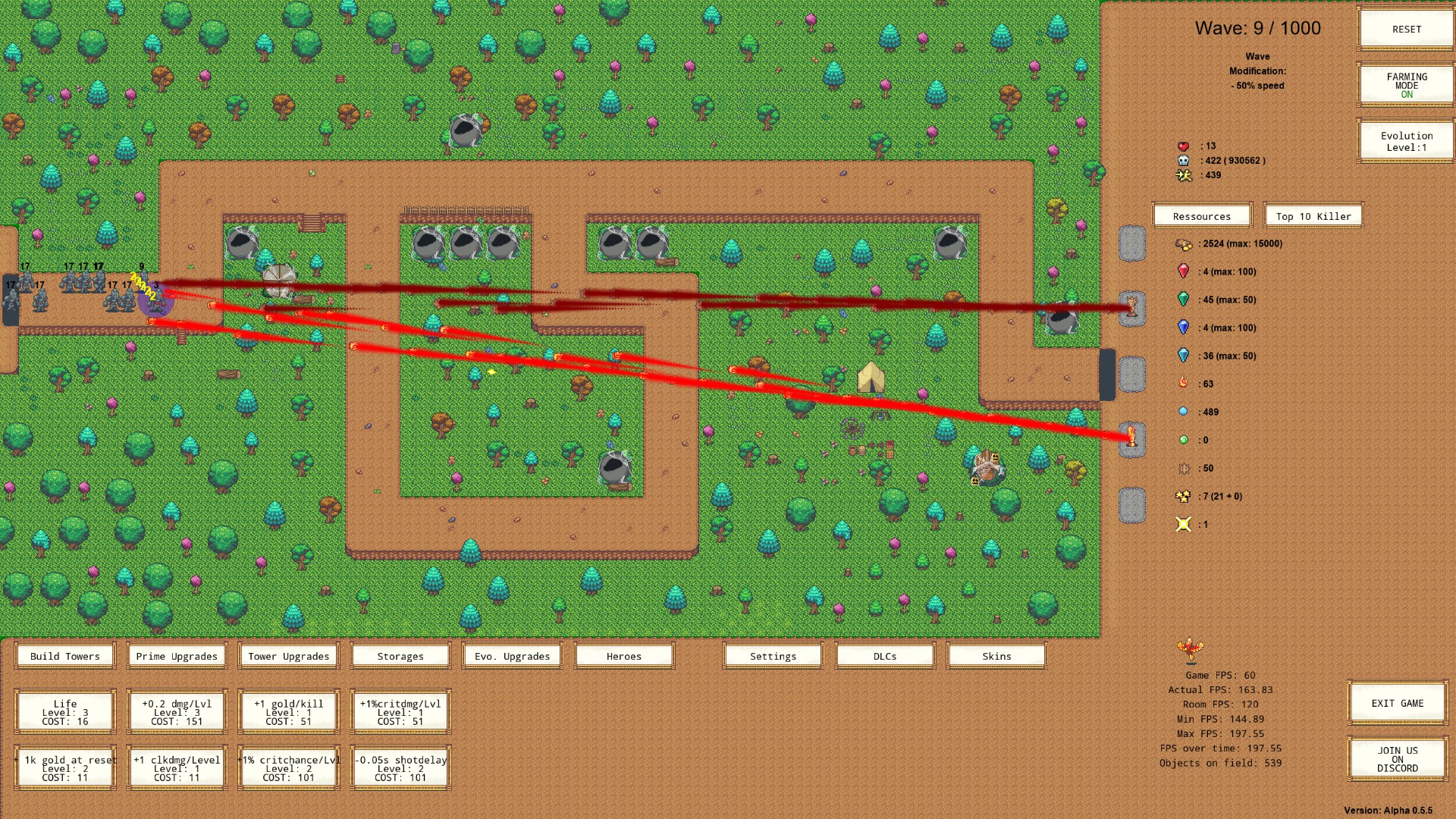 Defense Clicker - Halloween Tower  Skin #2