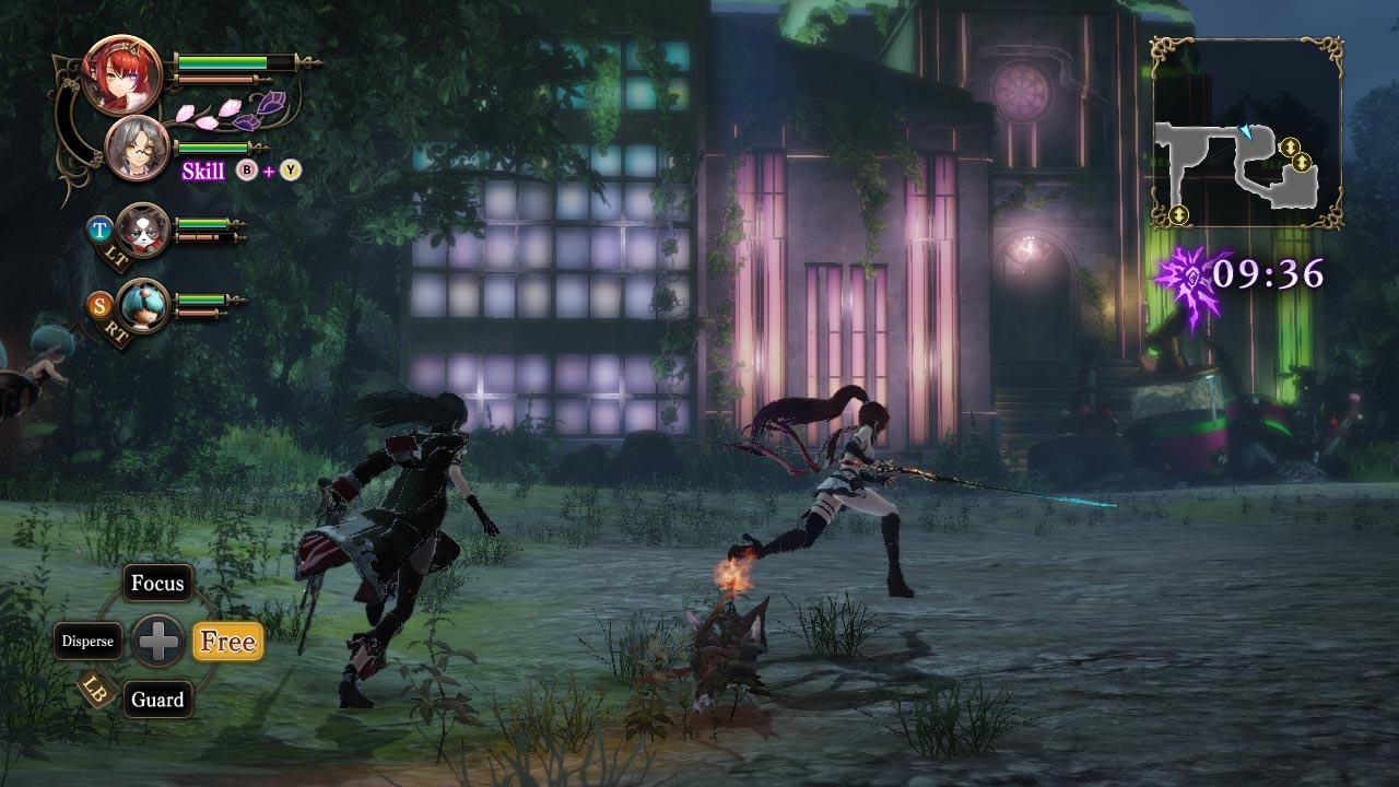 Nights of Azure 2 - Side story, The Foreigner in a Wonderland of Sweets screenshot screenshot 1