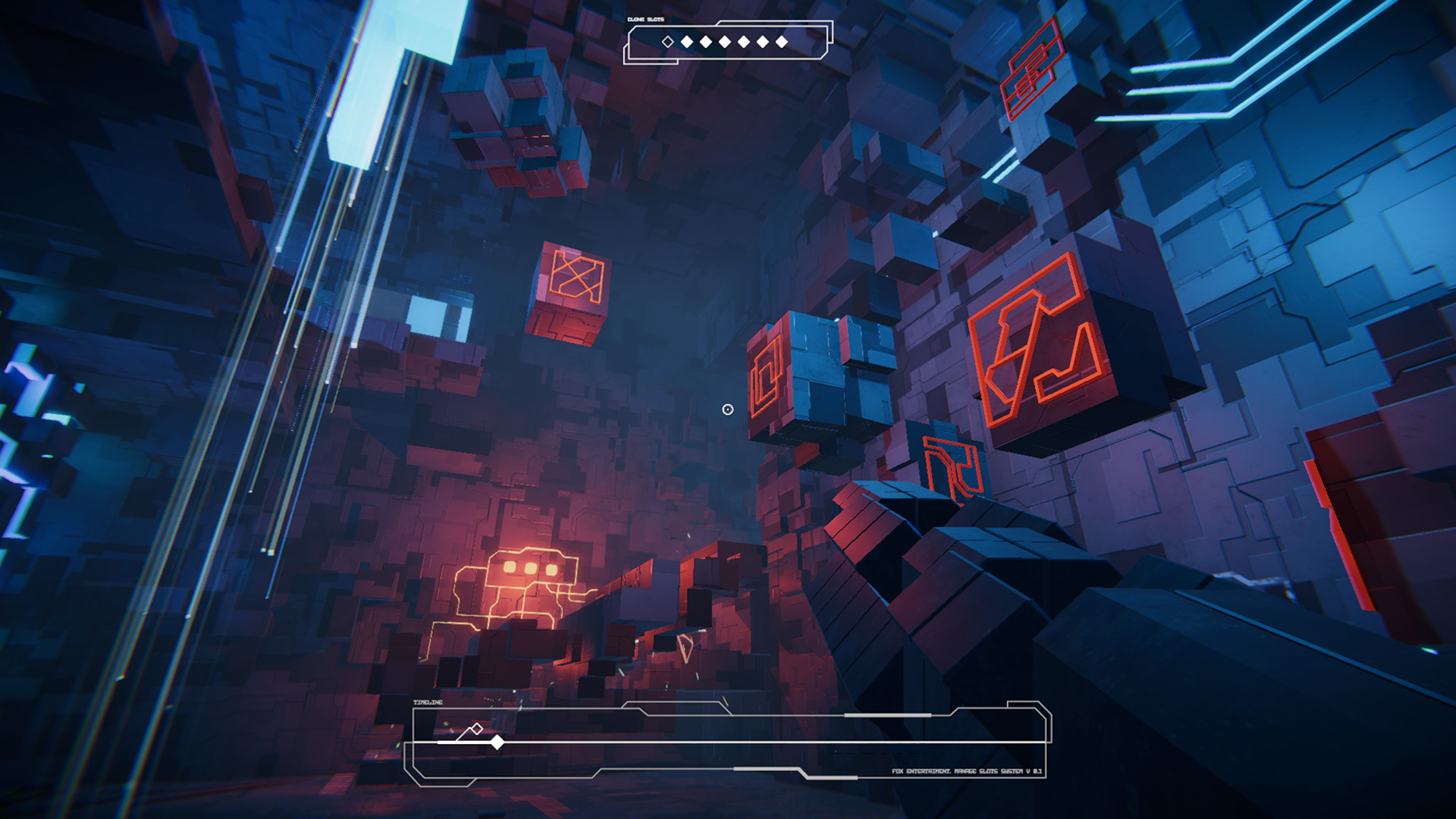 Split - manipulate time, make clones and solve cyber puzzles from the future! screenshot 1