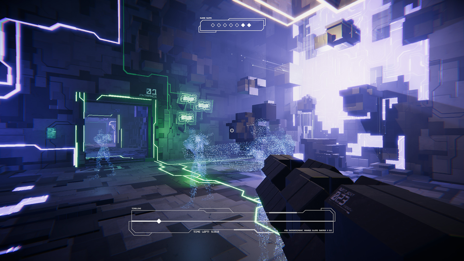 Split - manipulate time, make clones and solve cyber puzzles from the future! #9