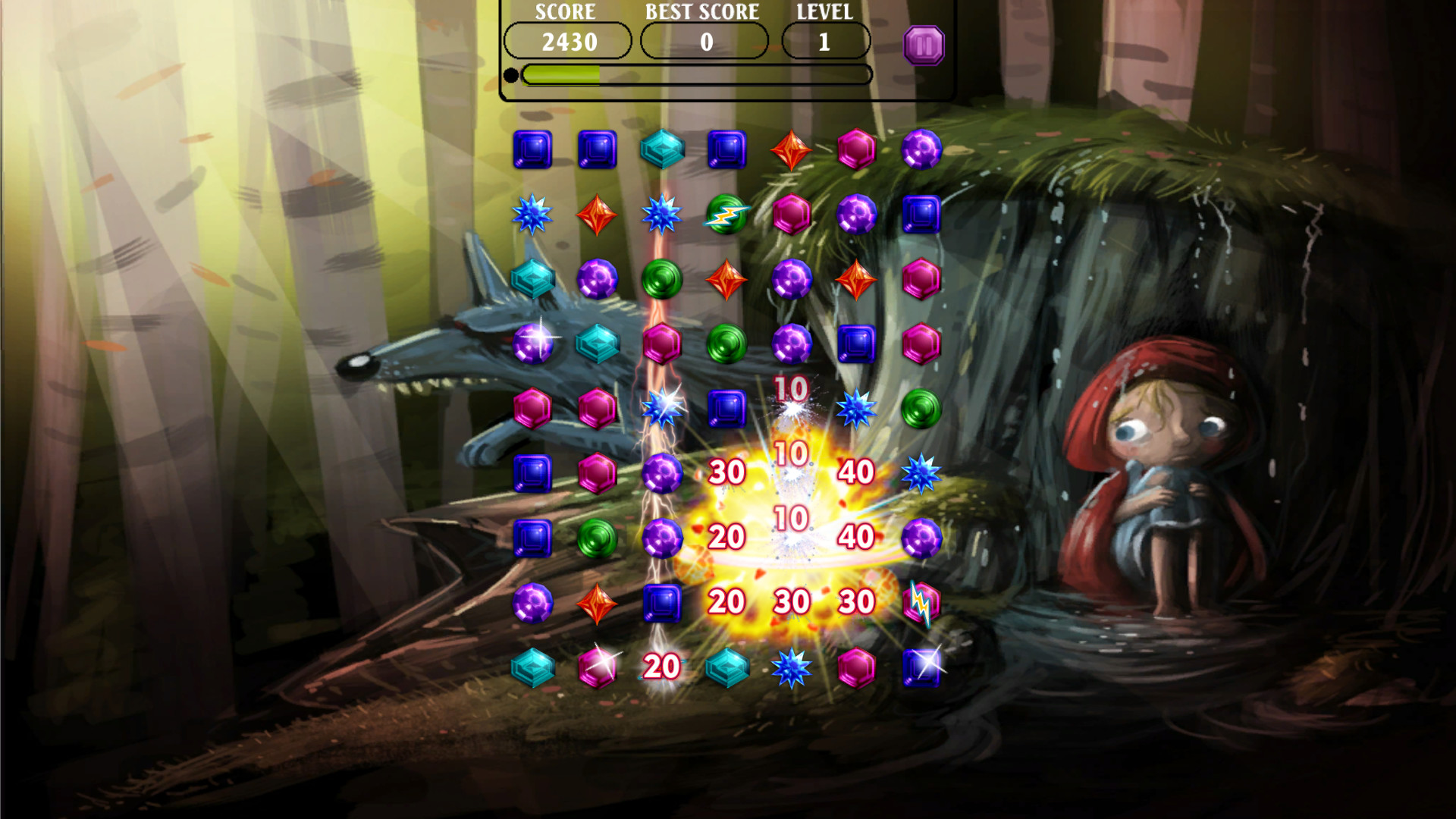 Fairies Magical Jewel Match Quest Featured Screenshot #1